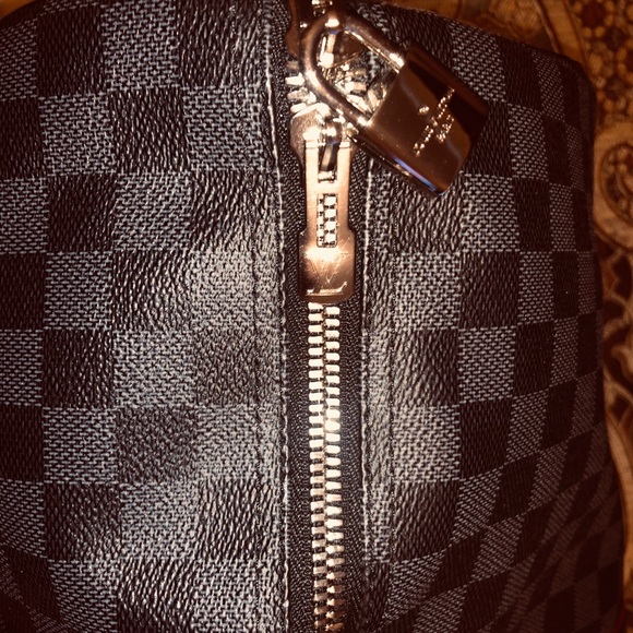 LV KEEPALL BOUDILLER 55 DAMIER GRAPHITE - Picture 5 of 6
